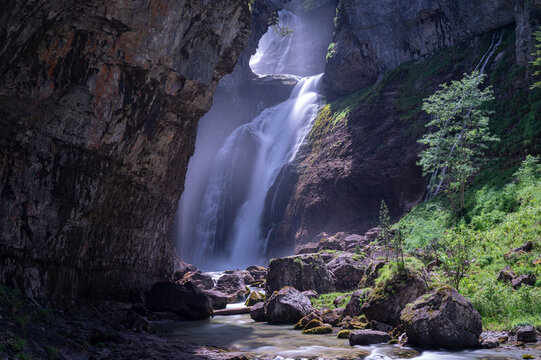 Cave Waterfall, Ordesa - Spain