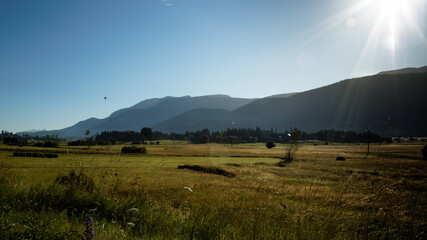 Matin sur le plateau du Vercors