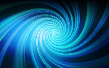 Fototapeta premium Dark BLUE vector texture with milky way stars. Shining colored illustration with bright astronomical stars. Smart design for your business advert.