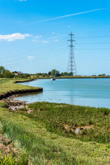 Fishing Boat on Faversham Creek in Kent, England