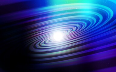 Dark BLUE vector background with galaxy stars. Modern abstract illustration with Big Dipper stars. Smart design for your business advert.