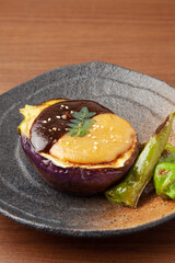 賀茂茄子の味噌田楽