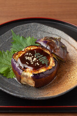 賀茂茄子の味噌田楽