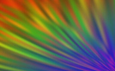 Light Multicolor vector template with repeated sticks. Shining colored illustration with sharp stripes. Smart design for your business advert.