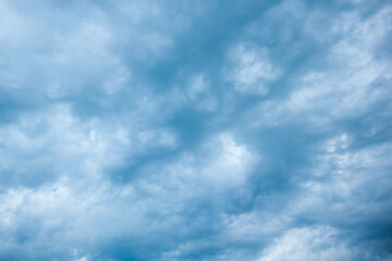 Cloudy sky. Stormy dark sky.