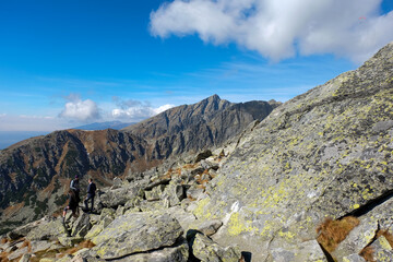 Great Cold Valley in Vysoke Tatry (High Tatras), Slovakia. The Great Cold Valley is 7 km long valley, very attractive for tourists