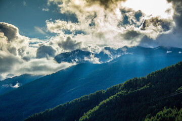 Il cielo di montagna