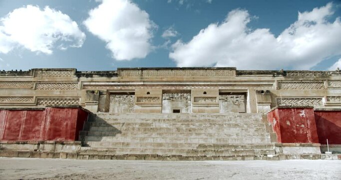 Ancient Archeological Mitla Palace Site