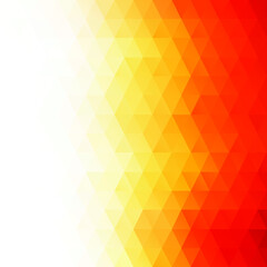 Orange Grid Mosaic Background, Creative Design Templates
