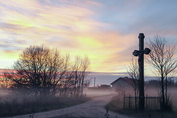 Krzyż przydrożny © Izabela