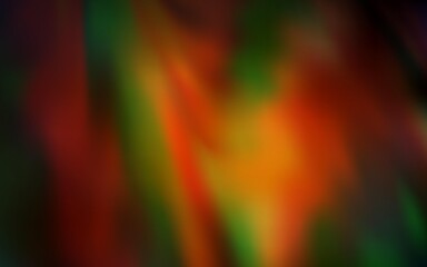 Dark Green, Yellow vector blurred shine abstract texture. Shining colored illustration in smart style. Blurred design for your web site.