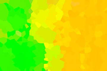 mosaic gradient background in yellow and green