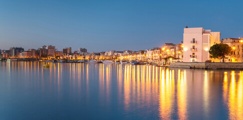 Taranto city in the morning, Italy, Puglia