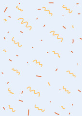 Fototapeta na wymiar Patterns with dots and spirals, art. 