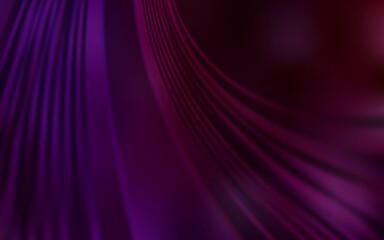 Dark Purple vector backdrop with wry lines. A sample with colorful lines, shapes. Abstract style for your business design.