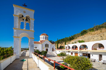 Fototapeta na wymiar Monastery of Agia Marina in Voni