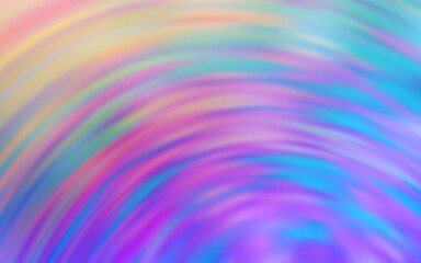 Light Blue, Yellow vector template with lines. Colorful geometric sample with gradient lines.  New composition for your brand book.