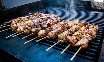 Grilled kebab