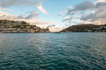 kings wear opposite to dartmouth in devon uk 