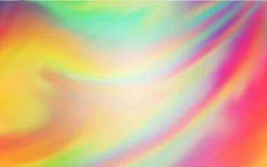 Light Green, Red vector blurred bright texture. Creative illustration in halftone style with gradient. New way of your design.