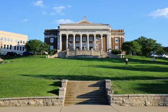 Bowling Green, Kentucky, United States. The Van Meter Hall Inside The Western Kentucky University.