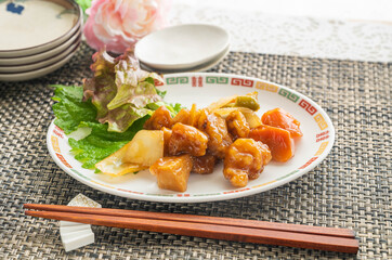 酢豚　中華料理