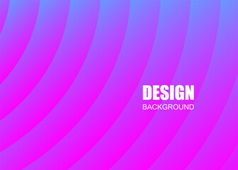 Abstract purple pink blue gradient background. Modern Geometric shape on line waves. Design for wallpaper cover presentation banner. Futuristic wavy background. Vector