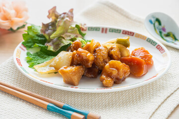 酢豚　中華料理