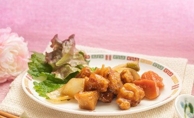 酢豚　中華料理