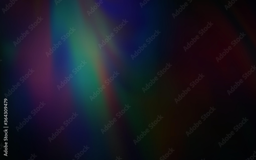 Poster Dark BLUE vector glossy abstract layout. New colored illustration in blur style with gradient. Blurred design for your web site.