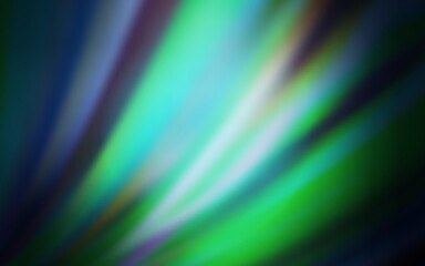 Dark BLUE vector blurred bright template. Colorful abstract illustration with gradient. Elegant background for a brand book.