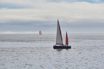 Voilier et navigation .