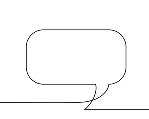 speech bubble