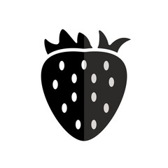 strawberry icon vector illustration design