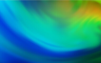 Light Blue, Green vector colorful blur background. Colorful illustration in abstract style with gradient. Elegant background for a brand book.