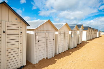 Fototapeta premium Maisonnettes - Ouistreham