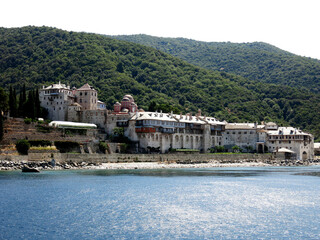 The Xenophontos Monastery in Mount Athos, Greece
