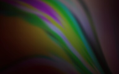 Dark BLUE vector blurred bright template. Colorful abstract illustration with gradient. New style design for your brand book.