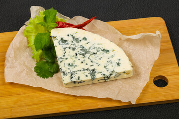 Blue cheese slice