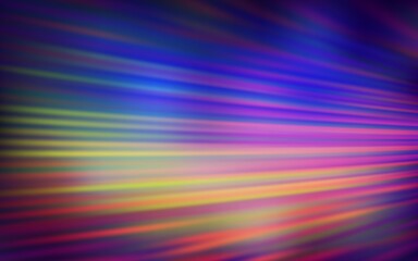 Light Multicolor vector background with stright stripes. Lines on blurred abstract background with gradient. Best design for your ad, poster, banner.