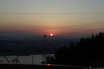 울산 일몰 표현입니다.