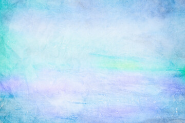 old blue watercolor paper background or texture