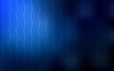 Dark BLUE vector pattern with sharp lines. Blurred decorative design in simple style with lines. Pattern for your busines websites.