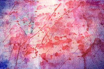 colorful background on canvas texture