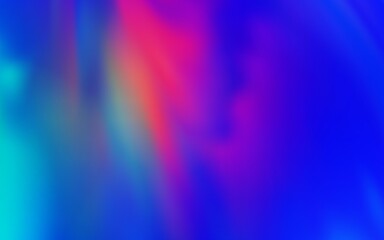 Light Blue, Red vector colorful blur backdrop. Glitter abstract illustration with gradient design. Background for designs.