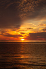 Obraz premium sunrise dance figure