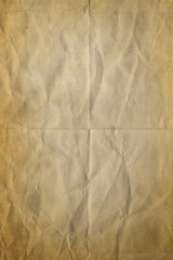 old crumpled paper texture or background