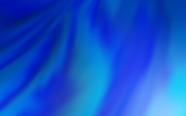 Light BLUE vector blurred and colored pattern. Glitter abstract illustration with gradient design. Background for designs.