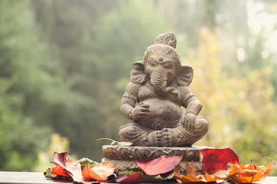 Ganesha Deity Stone Statue