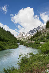Obraz na płótnie Canvas Valle d'Aosta, Val Veny
